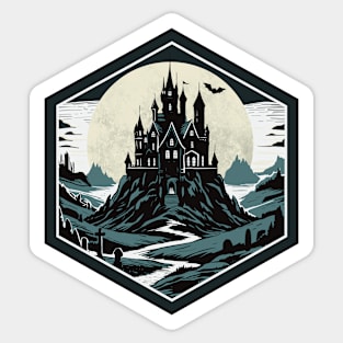 Vampire Castle Sticker